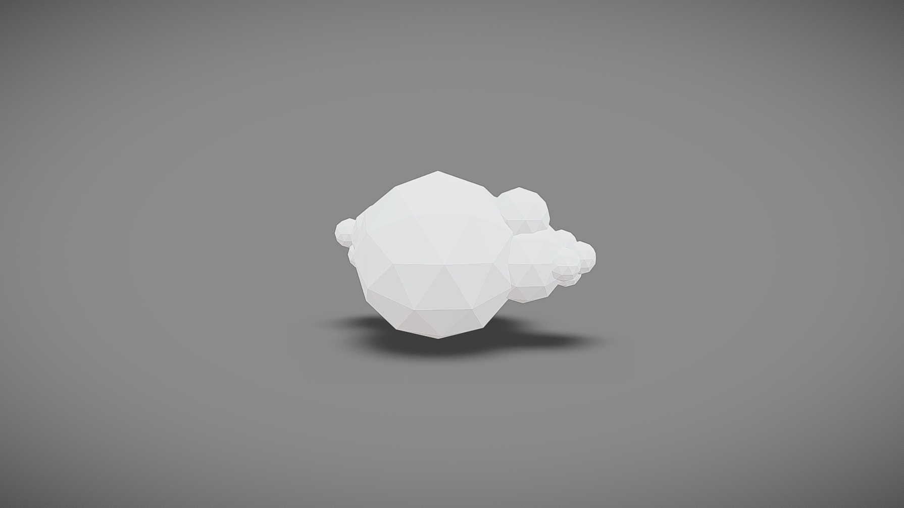 Low Poly Clouds Pack 012 | Fab