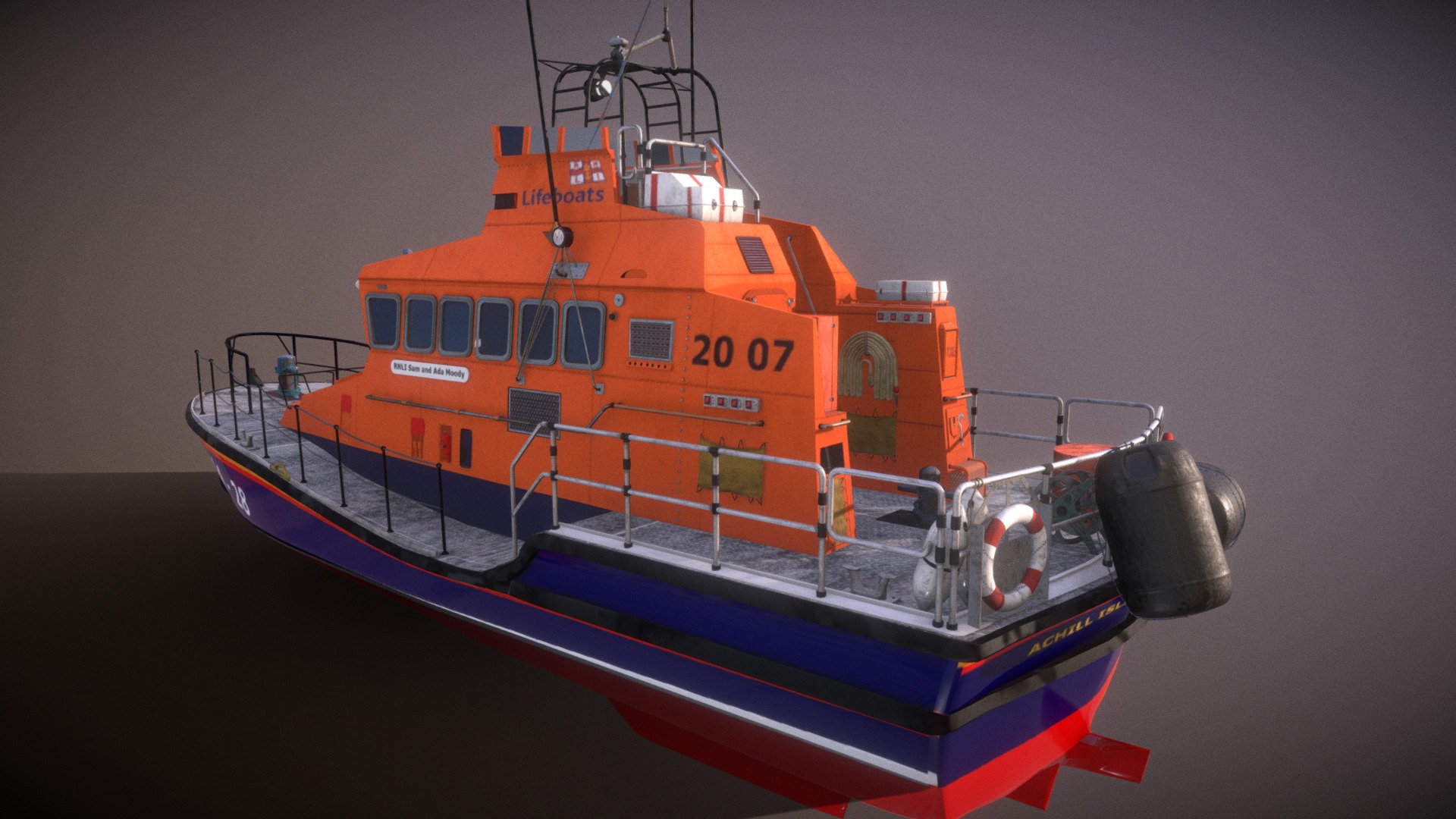 LIFEBOAT RESCUE SEA FREE | Fab