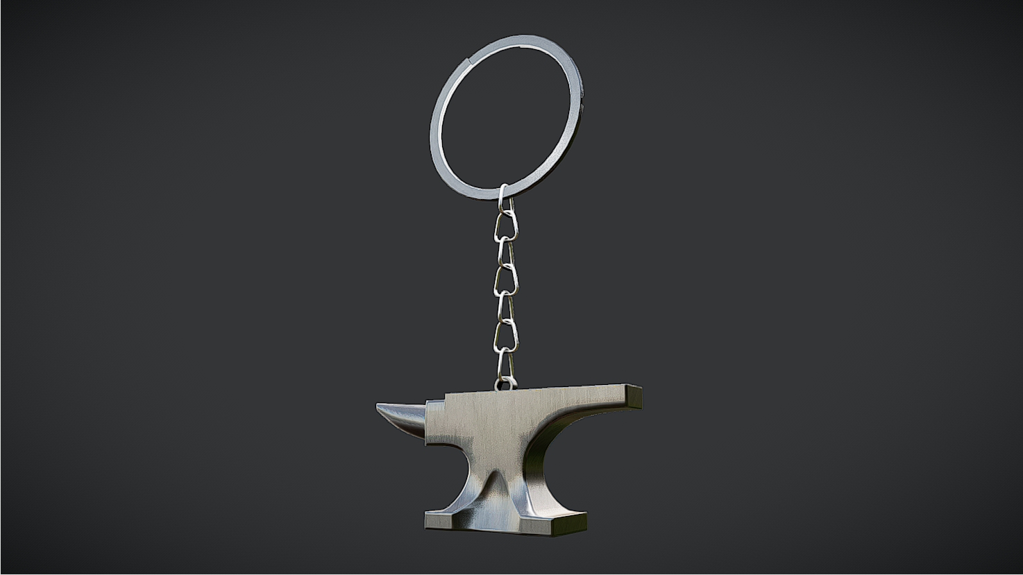 Anvil Keychain | Fab