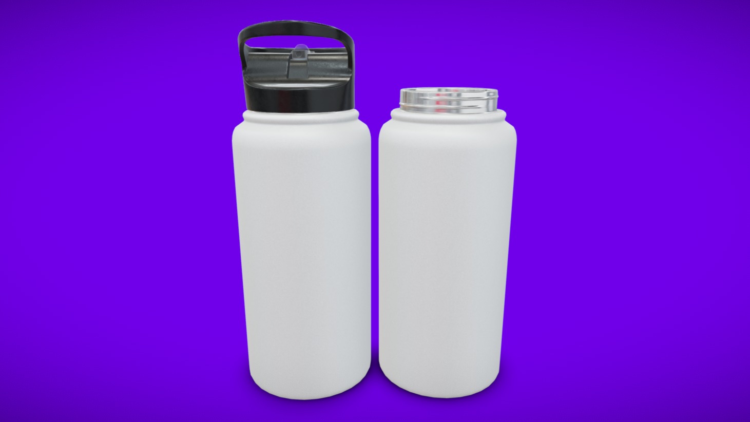 Stainless Steel Sports Water Bottle | Fab