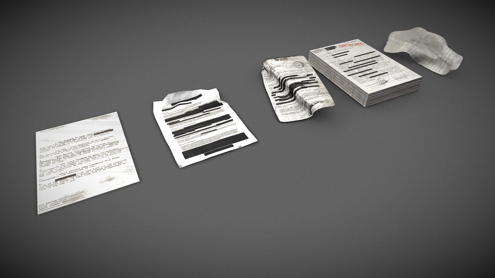 Paper debris | Fab