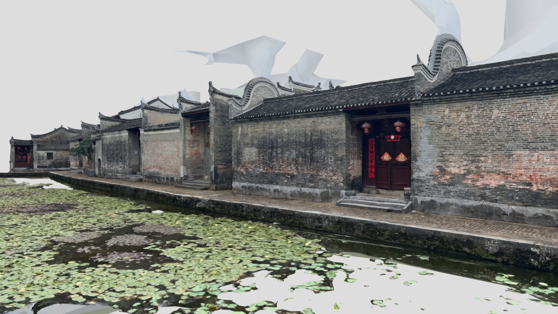 Ancient buildings in southern China | Fab