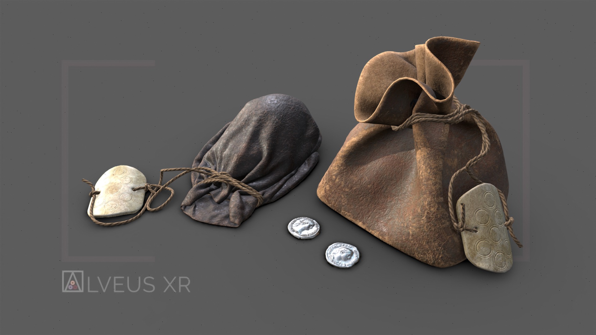 Roman coins bag | Fab