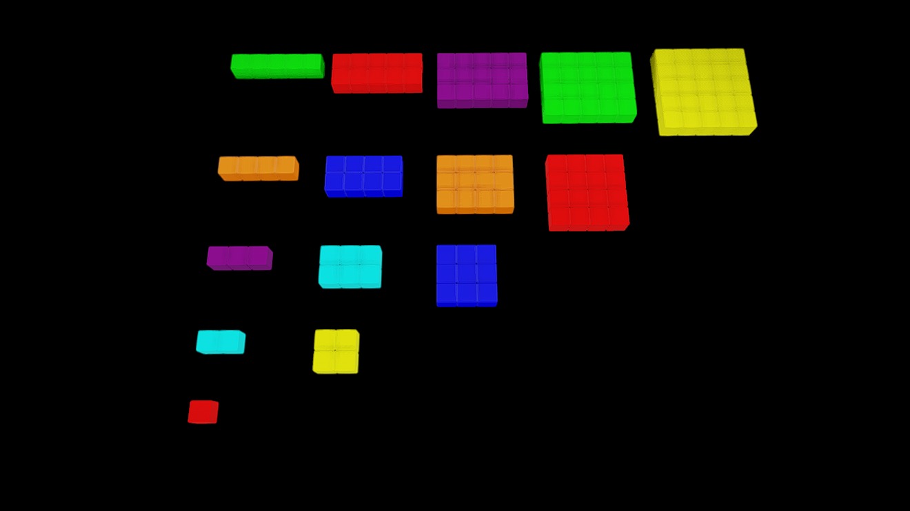 Simple Puzzle Shapes Pack 2 - Flat Blocks | Fab