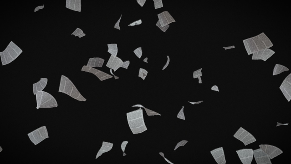 Falling Paper Looping Stylized Animation | Fab