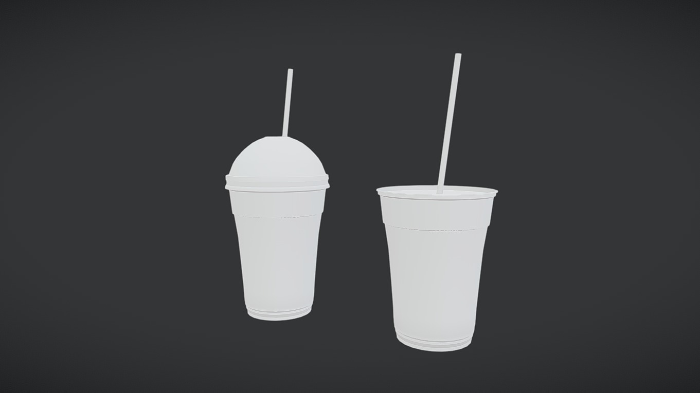 Milkshake 3D Asset Pack | Fab