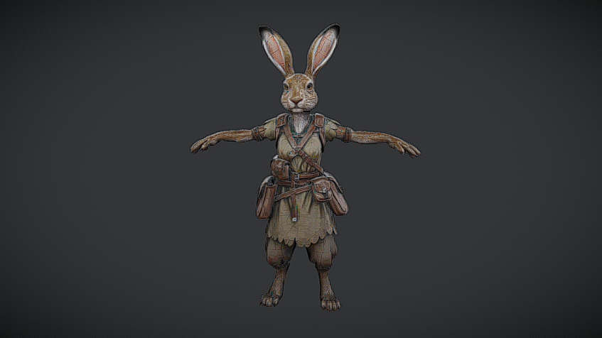 Rabbit Character (Female) | Fab