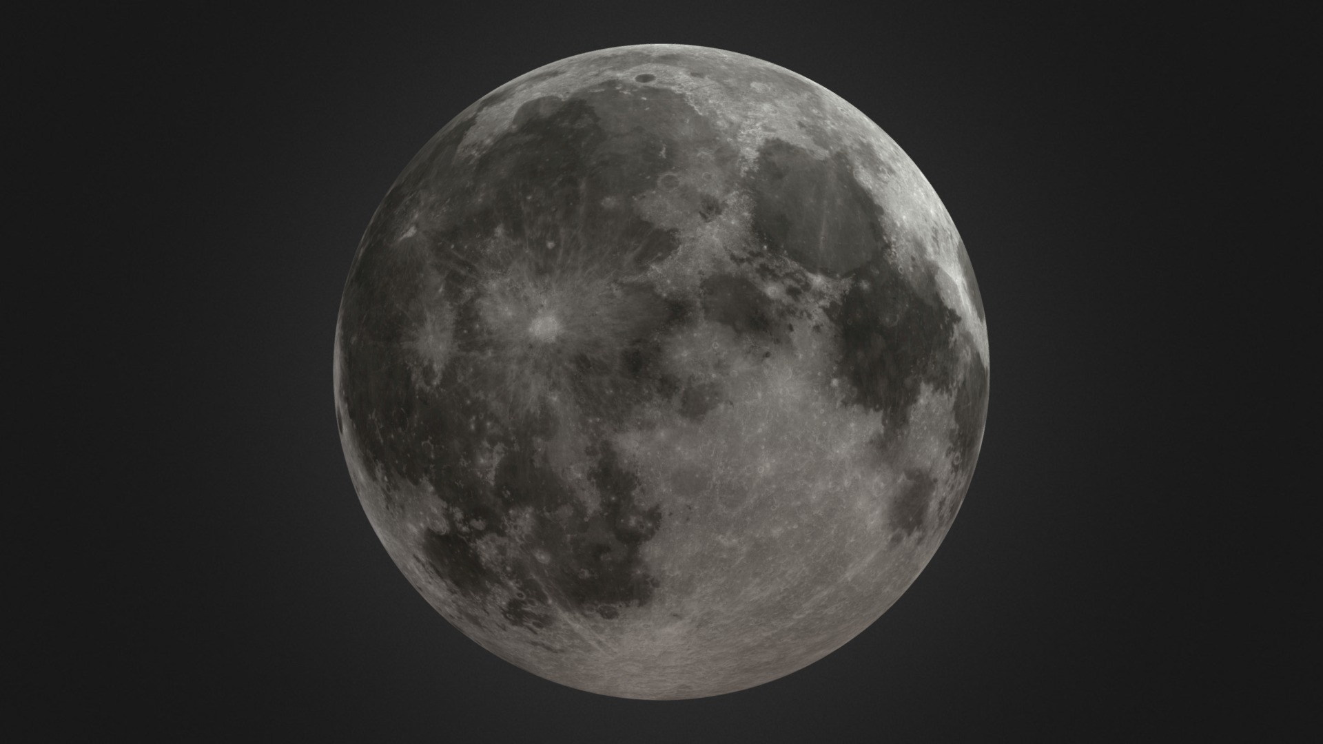 Moon With 2K Textures | Fab