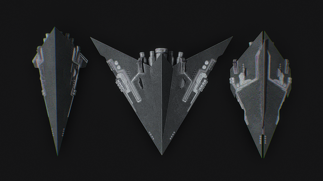 Alien ship pack | Fab