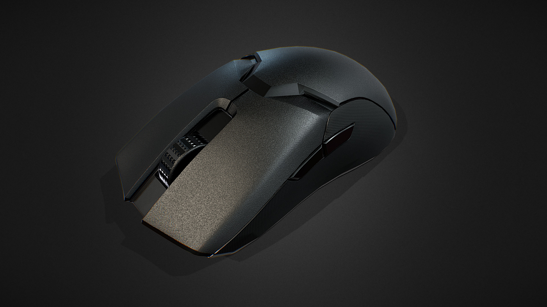 Cordless Mouse - Low Poly | Fab