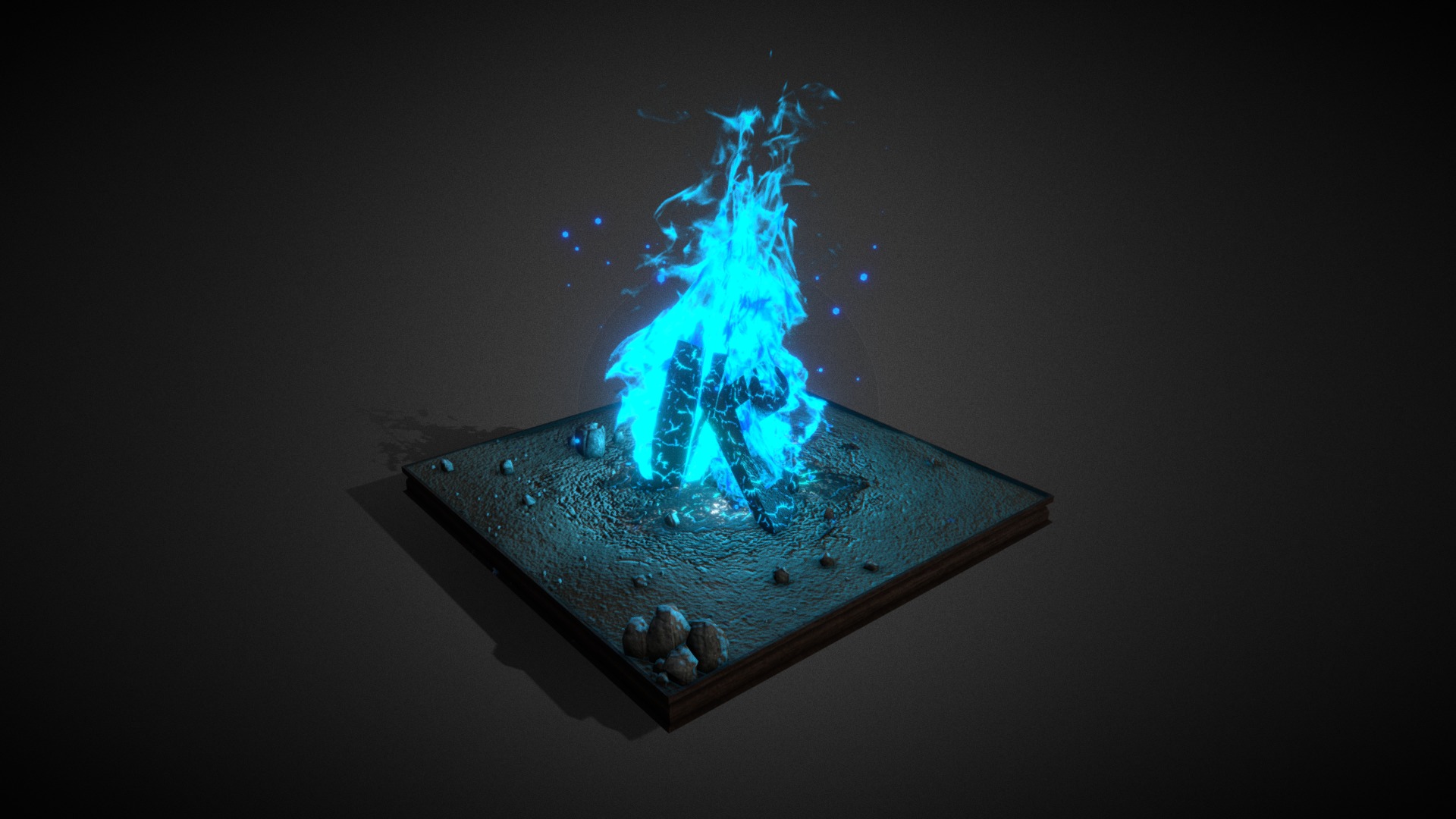Item / Props (fire-campfire-b) READ DESCRIPTION! | Fab
