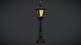Victorian Cast Iron Gaslamp - Free | Fab