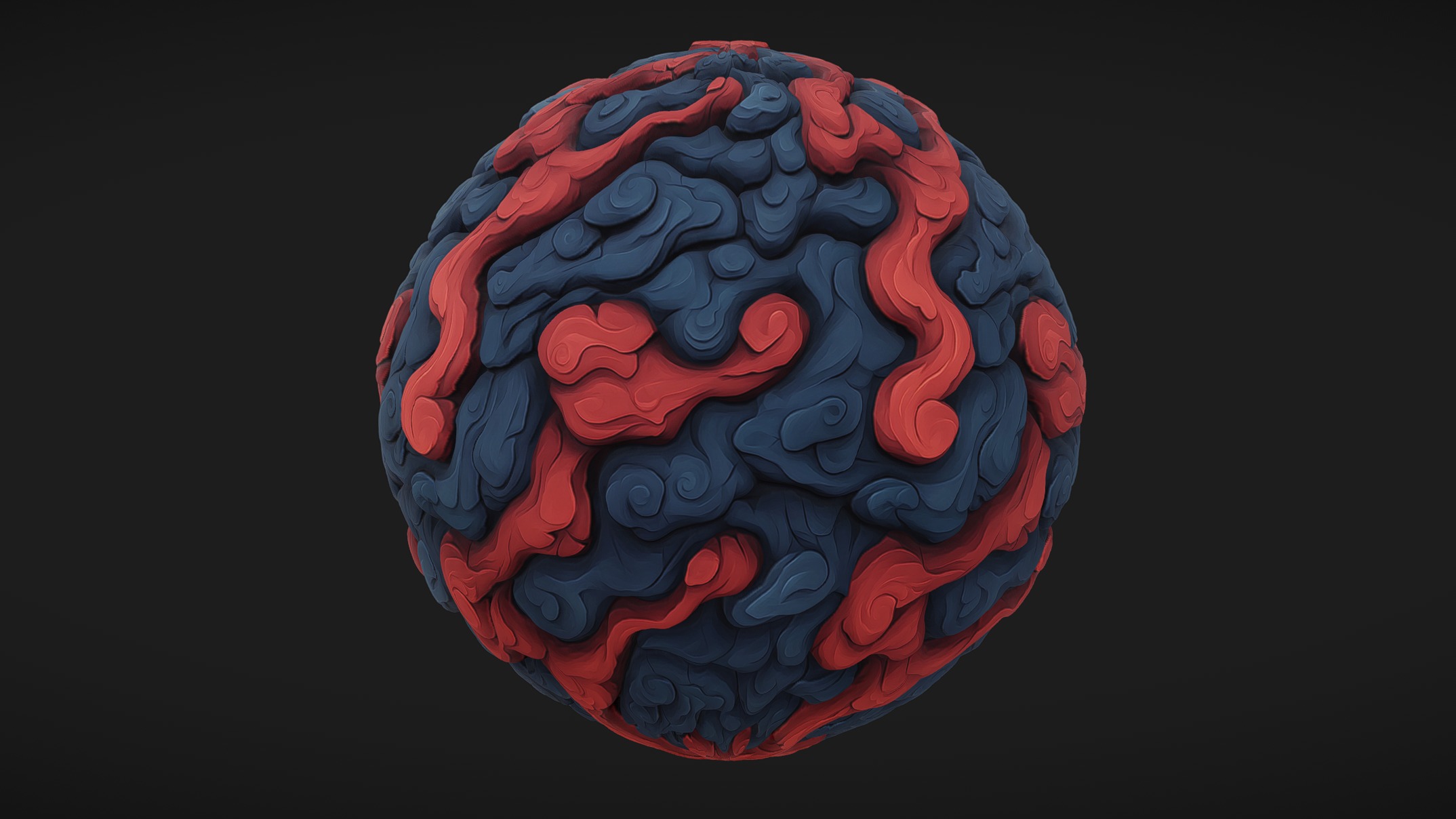 Stylized Lava Seamless Texture | Fab