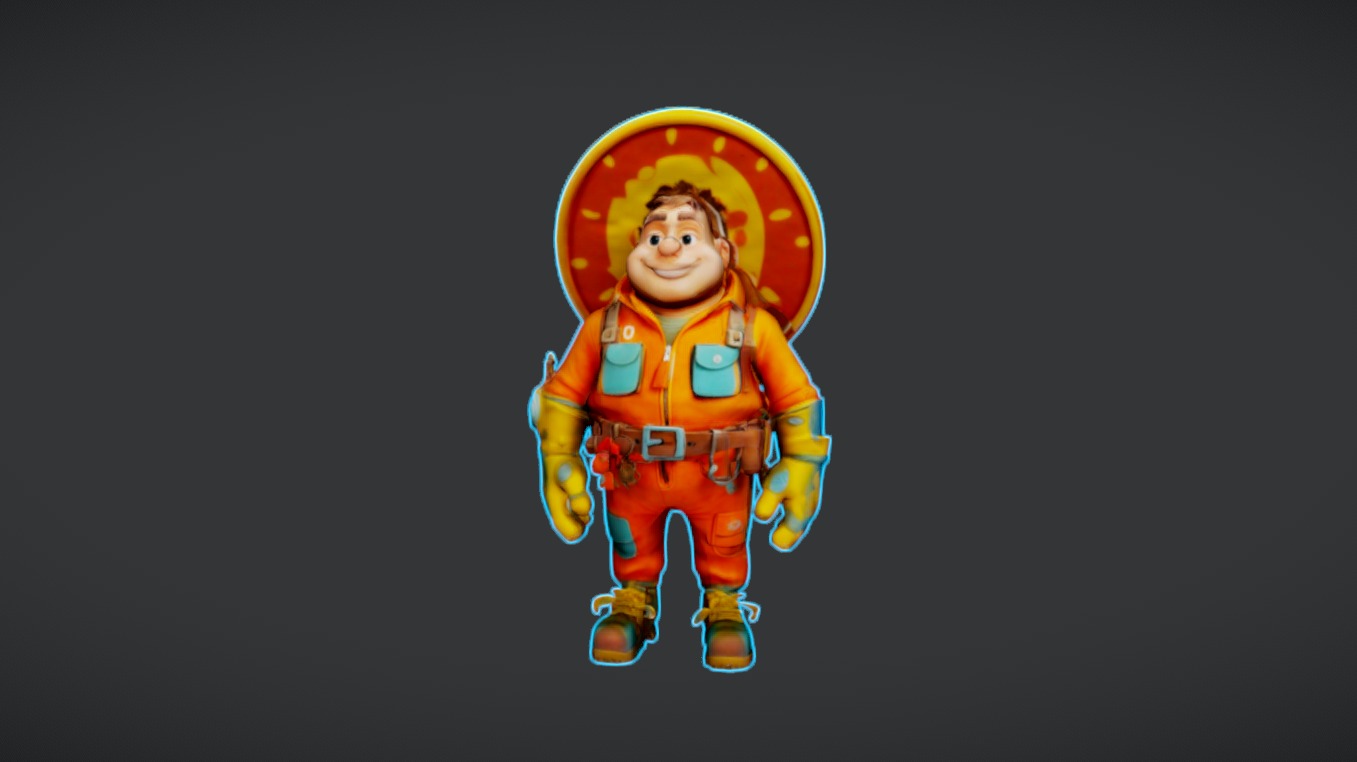 Space Explorer Bob – Stylized 3D Character | Fab