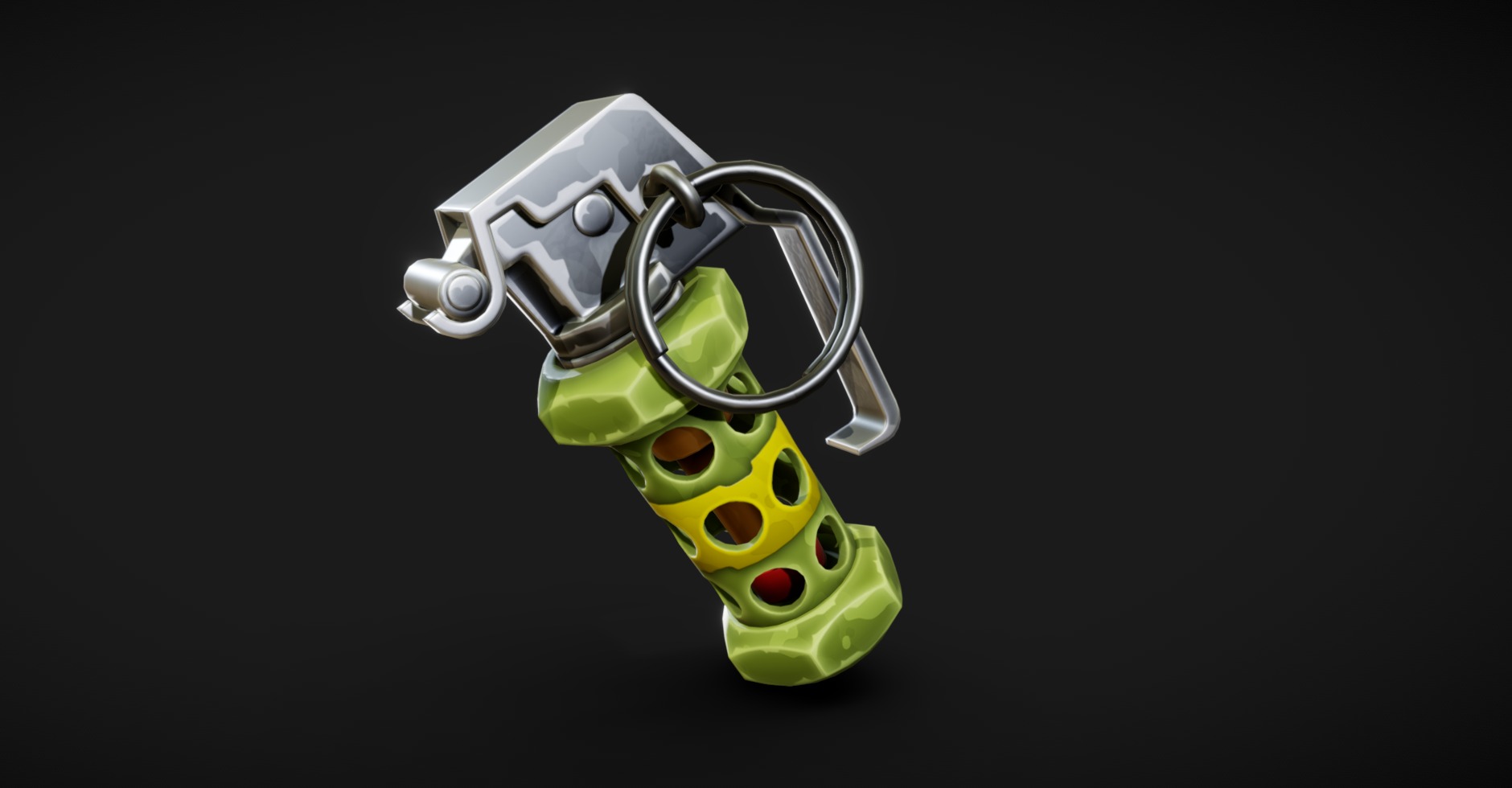 Stylized Flashbang Grenade | Fab