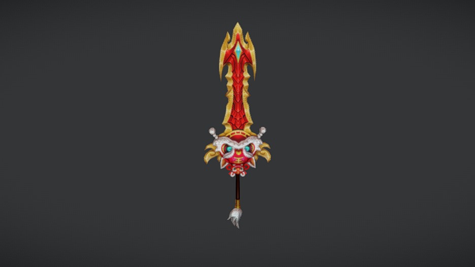 Stylized Fantasy RPG Sword 10 | Fab