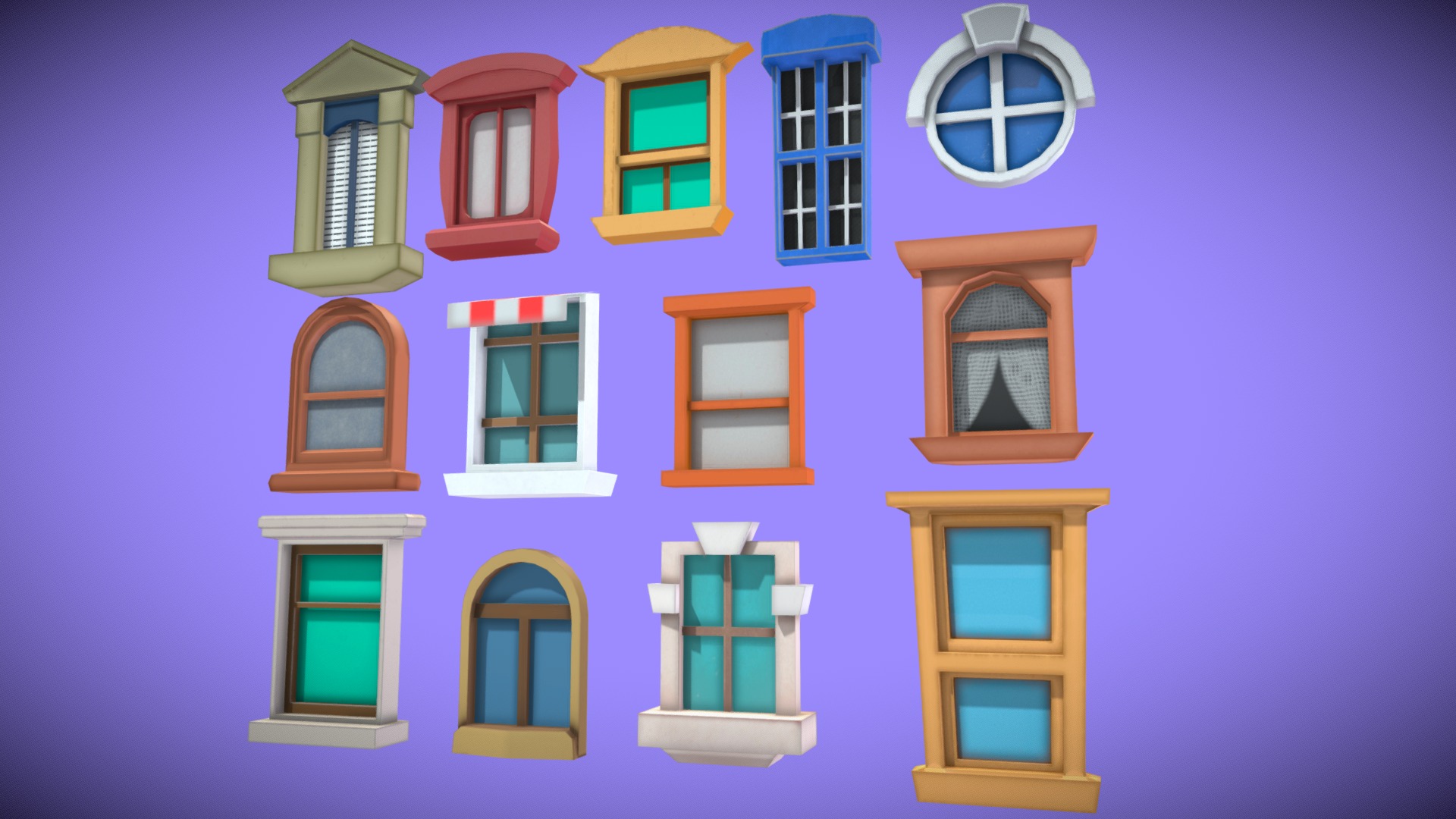 Windows Cartoon | Fab