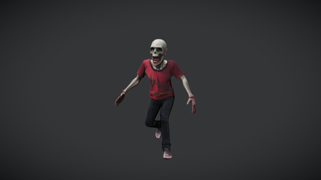 Zombie rigged | Fab