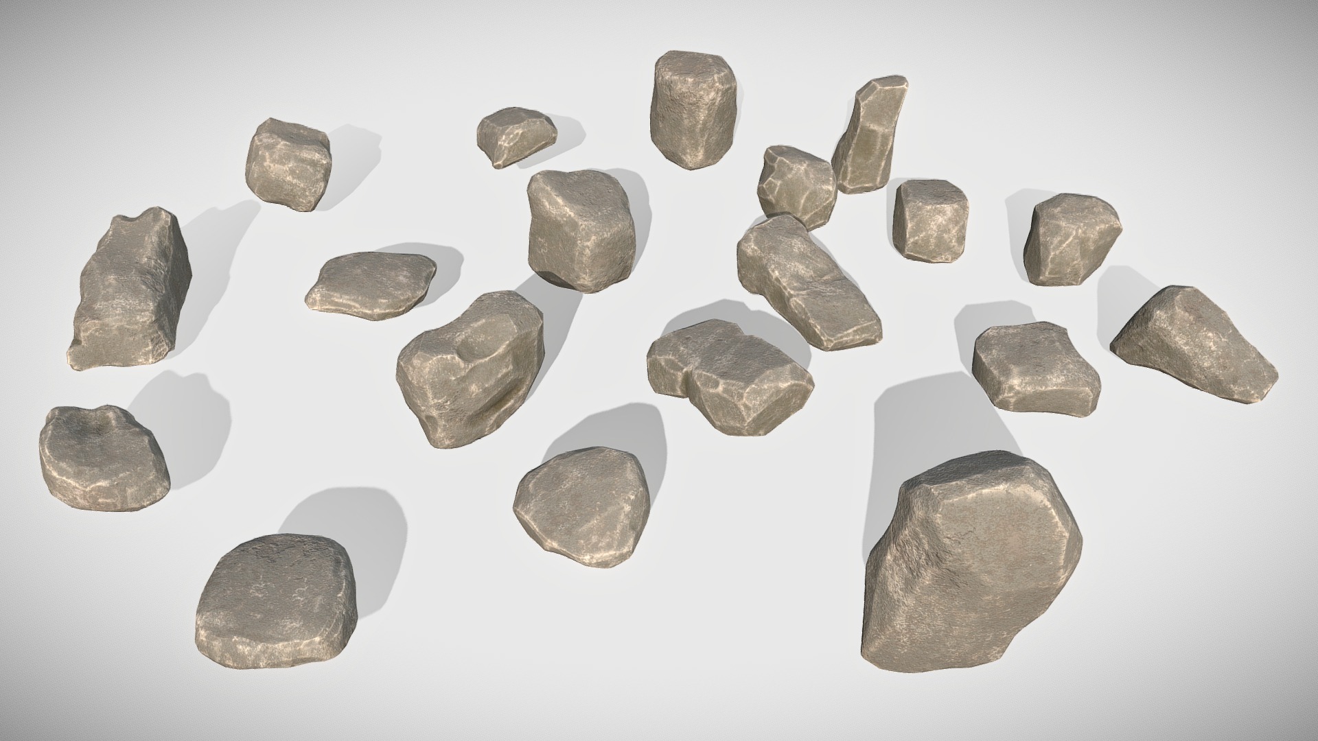 Realistic Rocks for game engines Unity or UE -Low poly | Fab