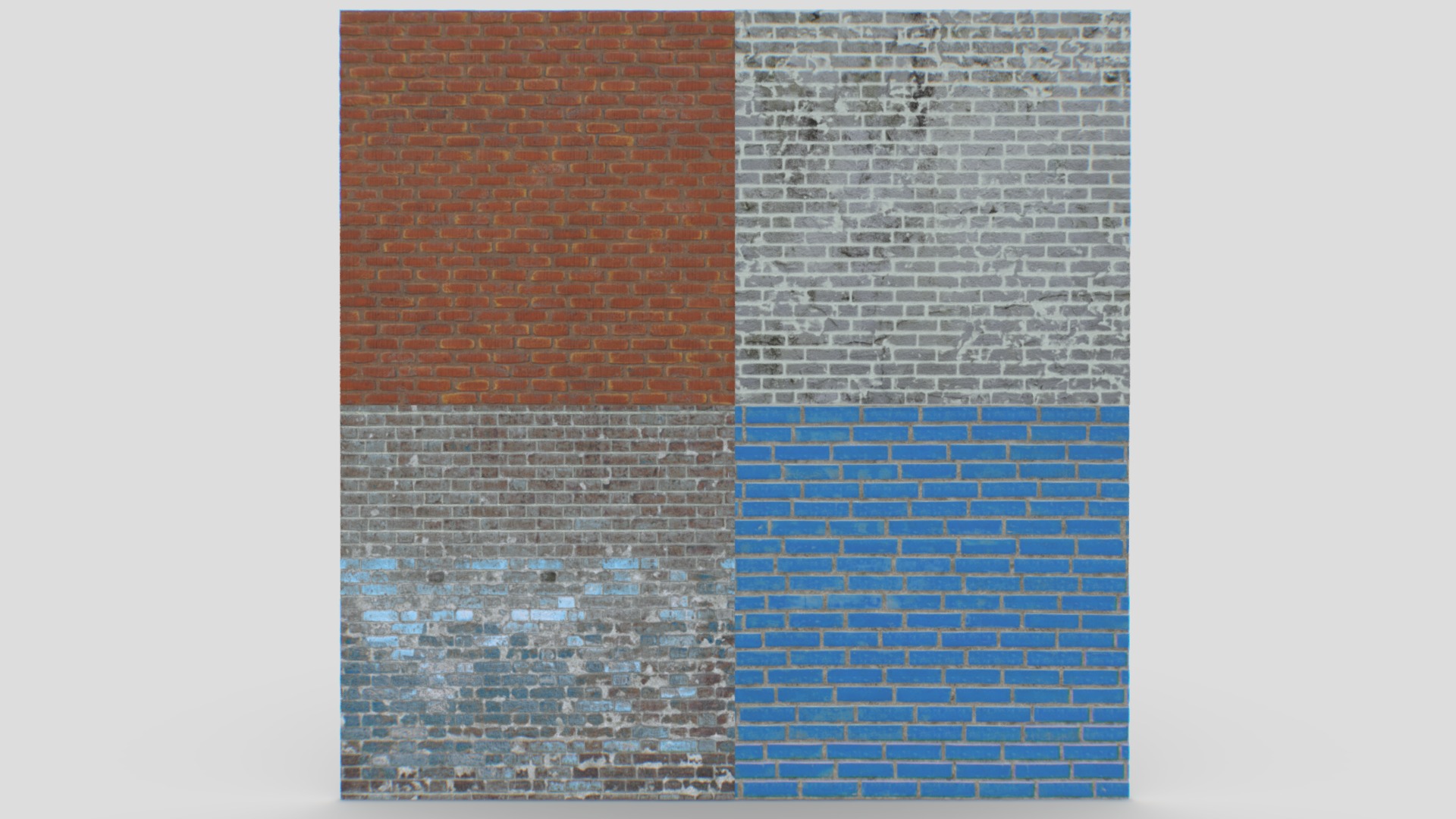 Brick wall textures pack 15 | Fab