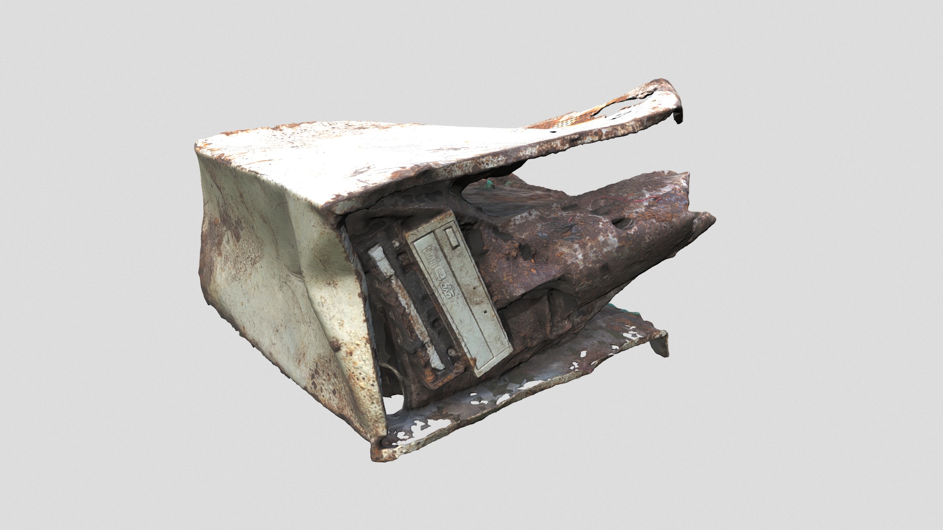 Wrecked Desktop Computer | Fab