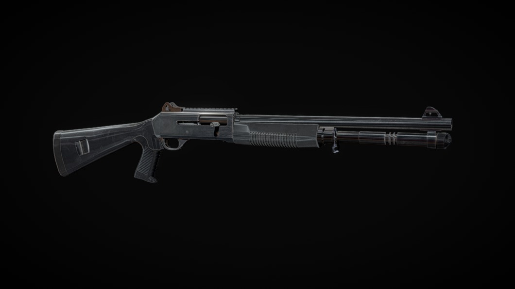 FPS Guns 4K - Shotgun 2 | Fab