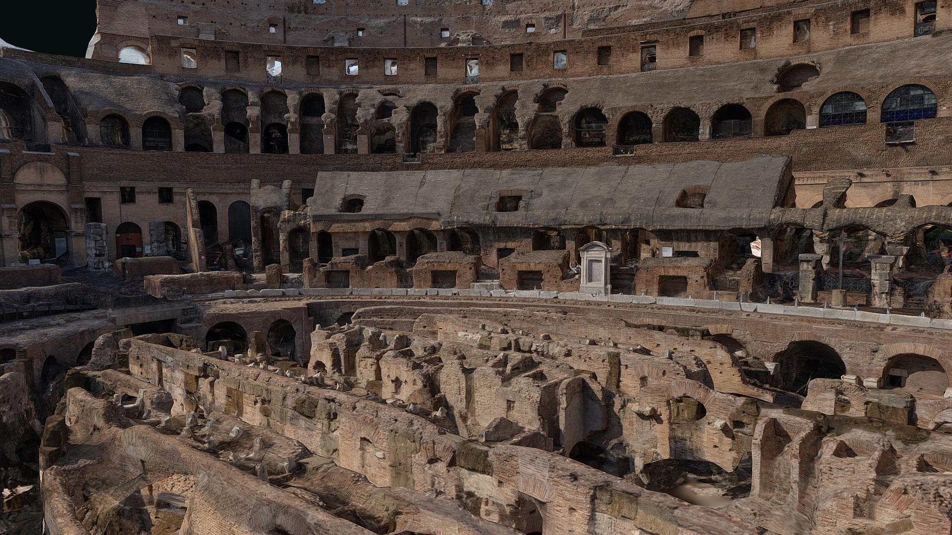 Colosseum Interior – Full Arena & Underground Scan (Rome ...