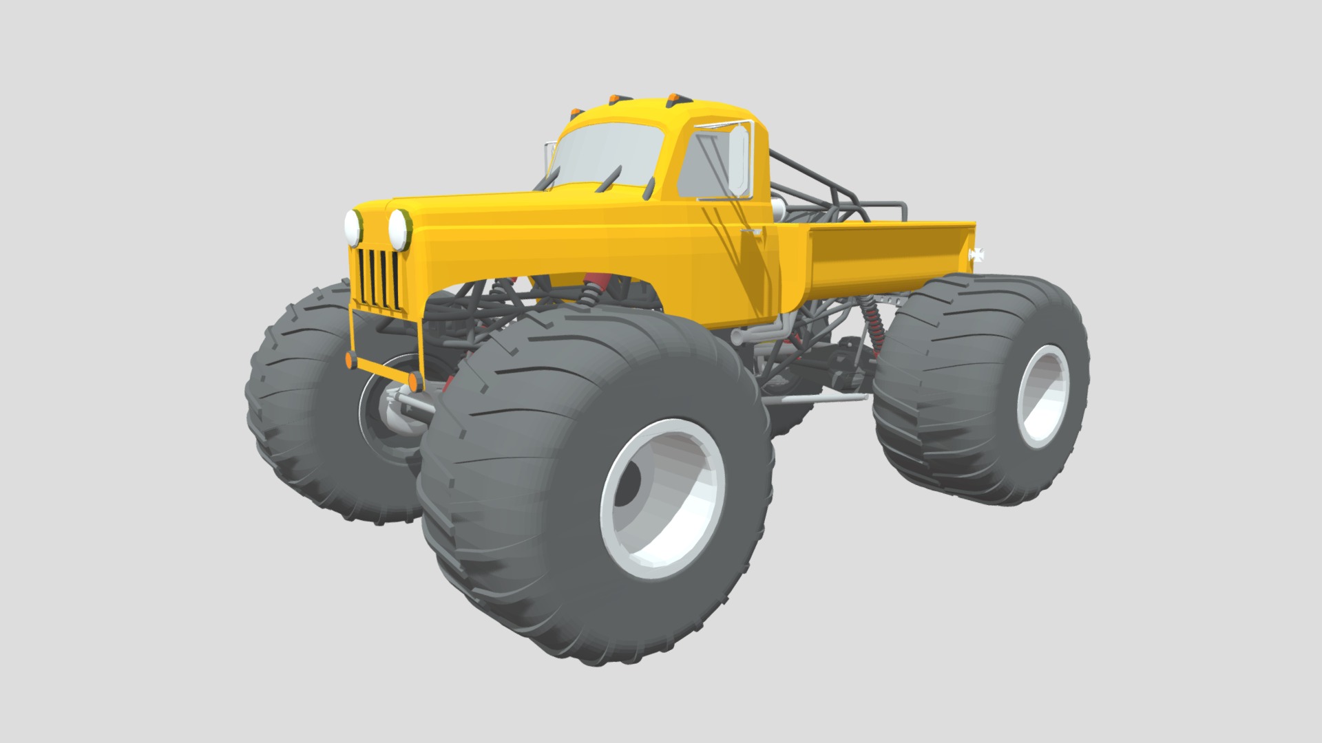 Free Monster Truck Model | Fab