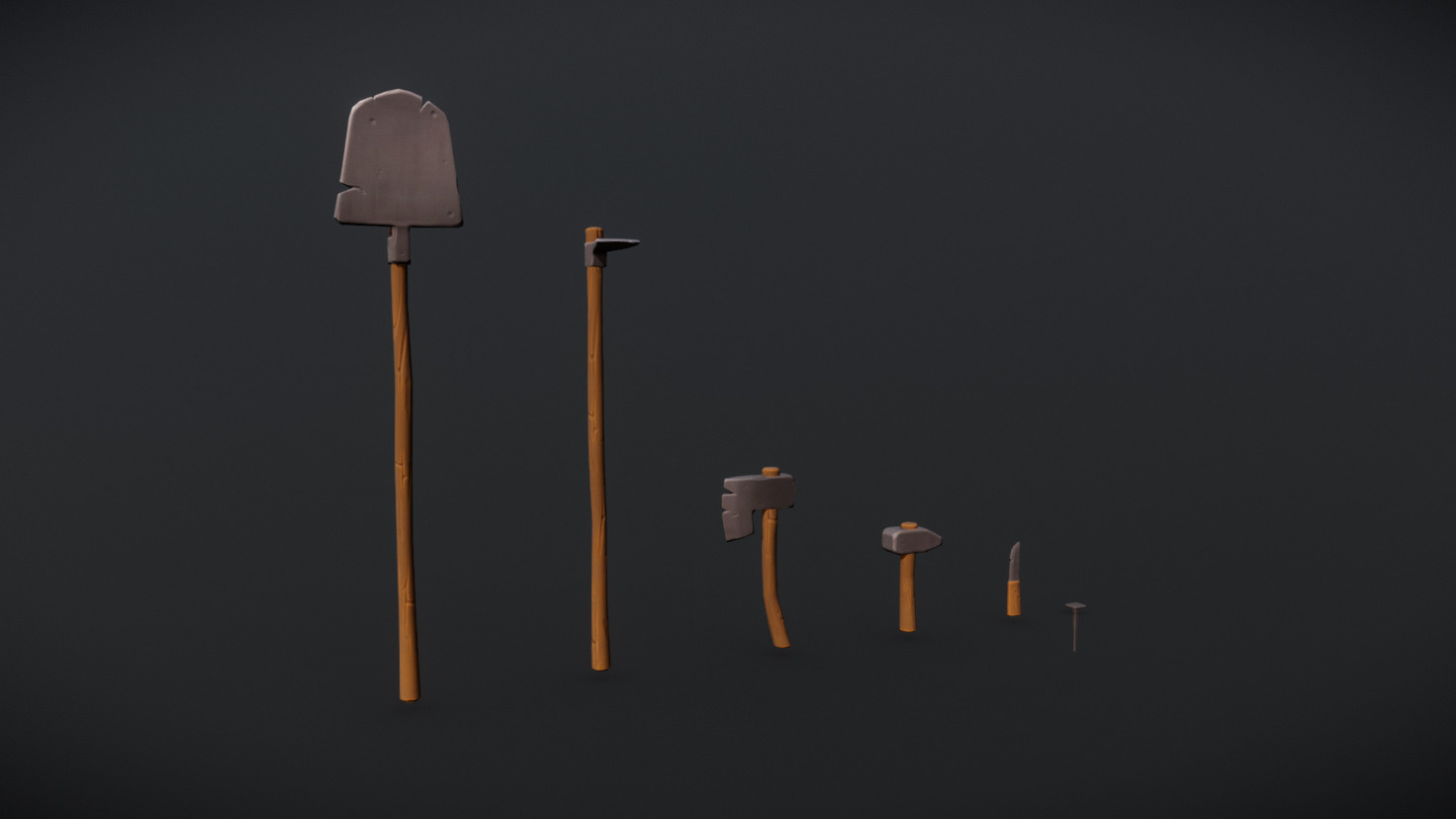 Medieval Stylized Tools - FREE | Fab