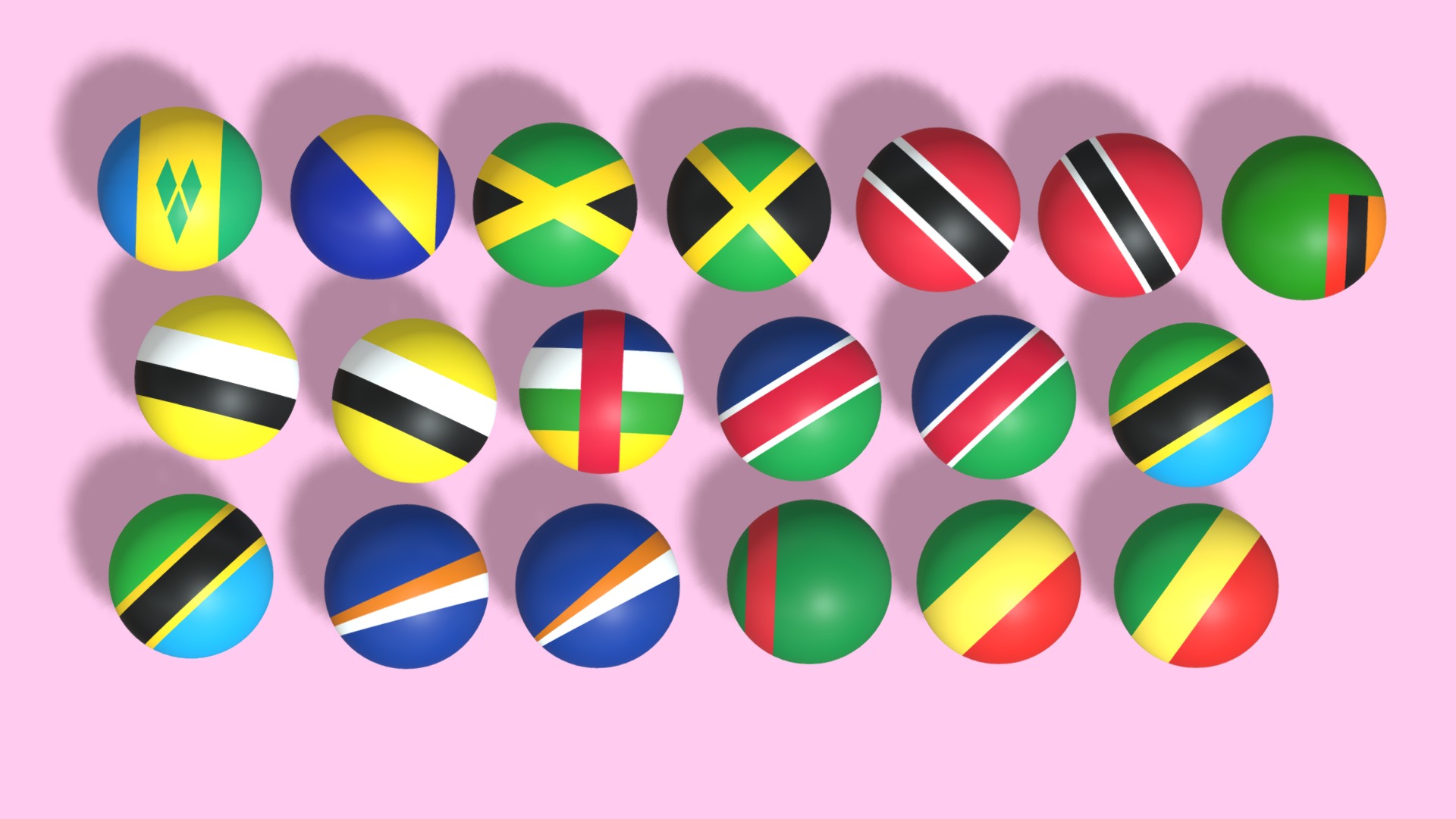 Flag Of Ball Collection 4 | Fab