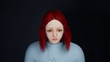 Ember Red Curls - Shoulder-Length MetaHuman Groom | Fab
