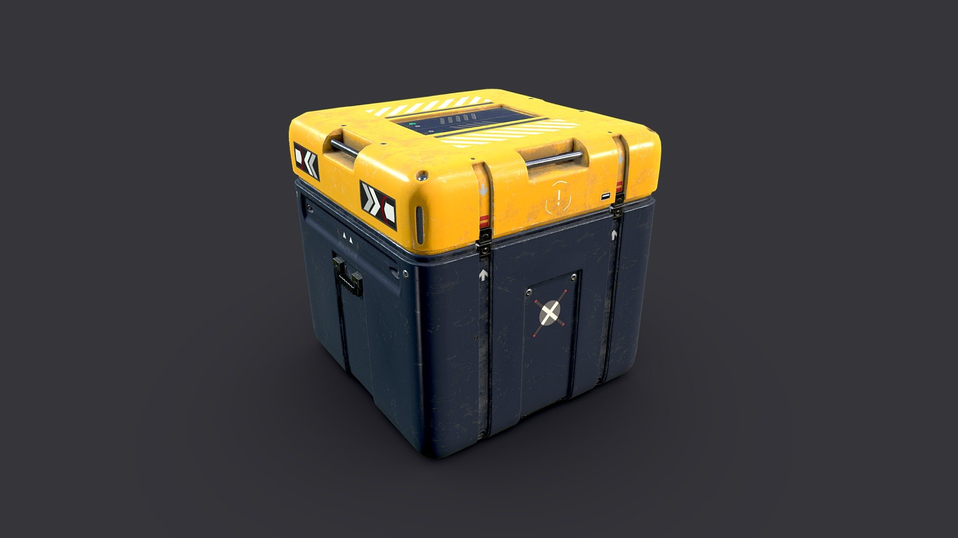 Sci-Fi Supply Crate | Fab